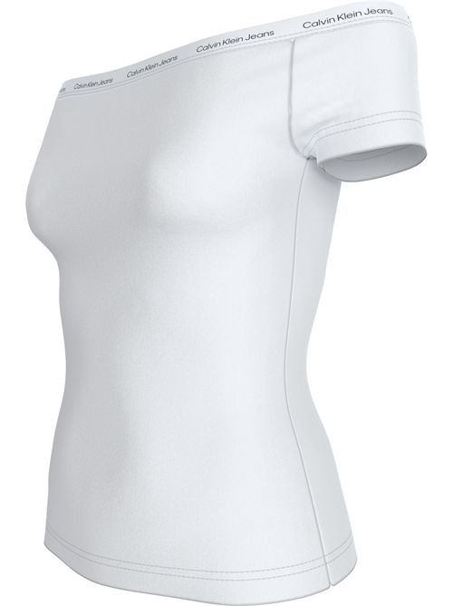 T-shirt CALVIN KLEIN | J20J223098YAF BIANCO